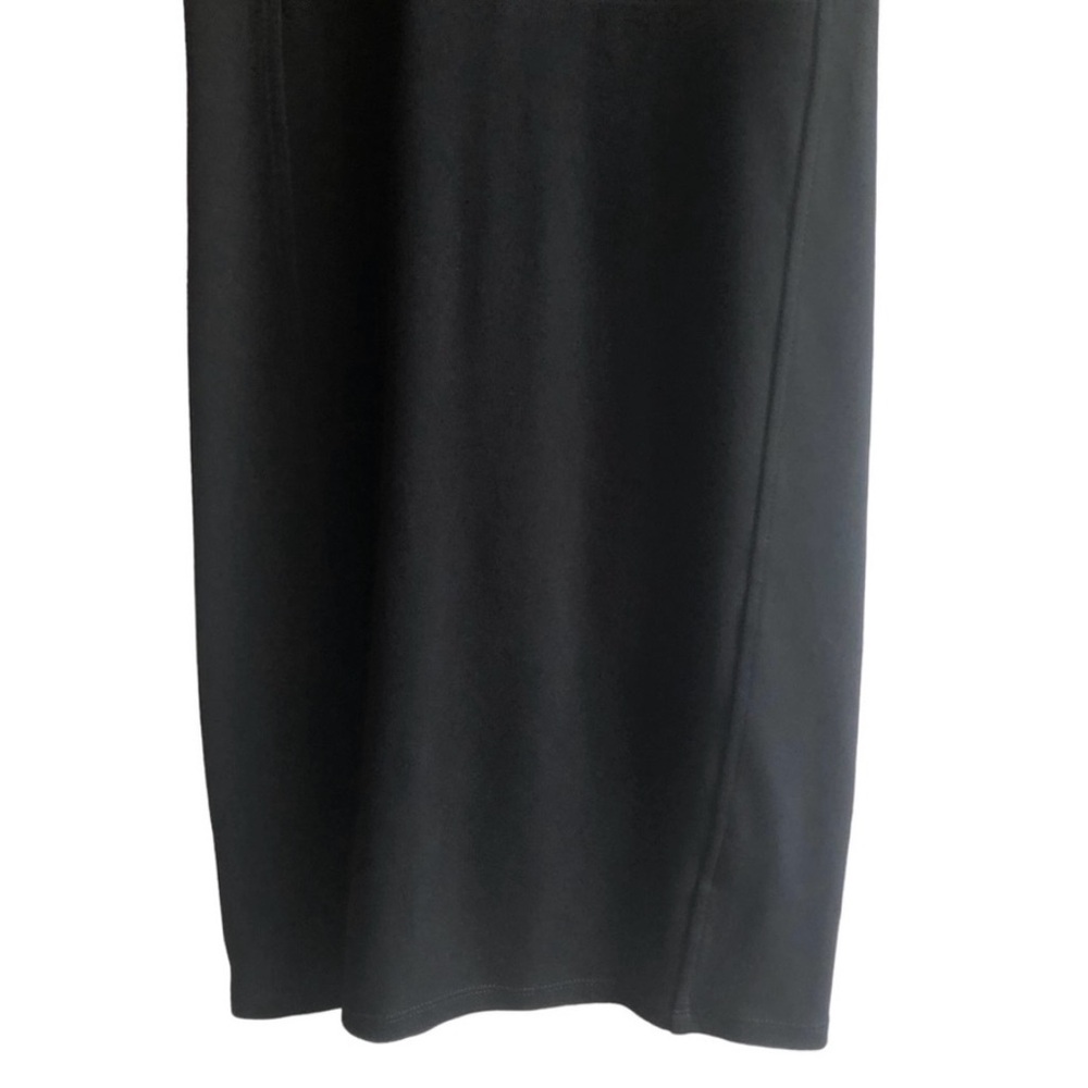 Wilfred Free Elin Dress XS Black Faux Leather Panel - Picture 4 of 12